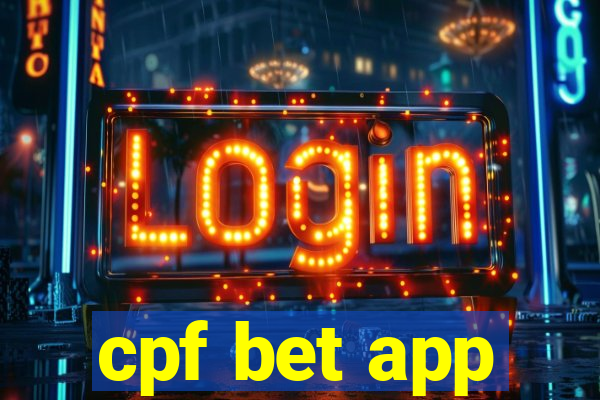 cpf bet app